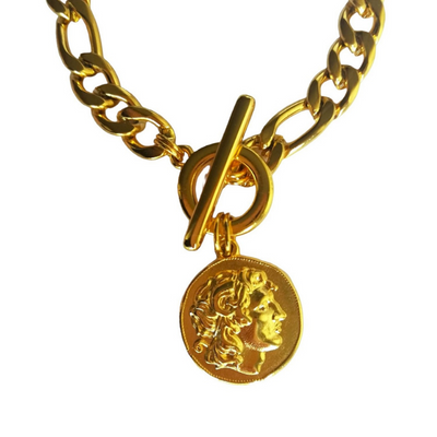 Ατσάλινο επιχρυσωμένο βραχιόλι - Great Alexander Bracelet Gold